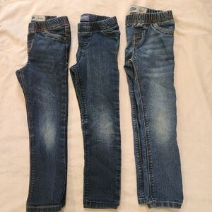 Old Navy Elastic Waist Pull On Skinny Jeggings Lot Of 3